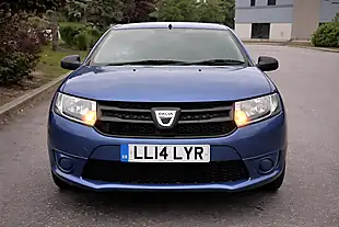 Used 2014 Dacia Sandero Ambiance Blue - Interior and Exterior details 2