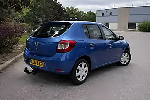 Used 2014 Dacia Sandero Ambiance Blue - Interior and Exterior details 6