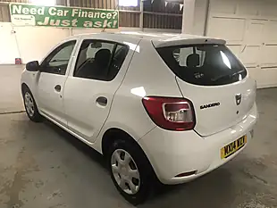 Used 2014 Dacia Sandero Ambiance White - Interior and Exterior details 3