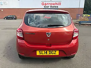 Used 2014 Dacia Sandero Laureate Red - Interior and Exterior details 2