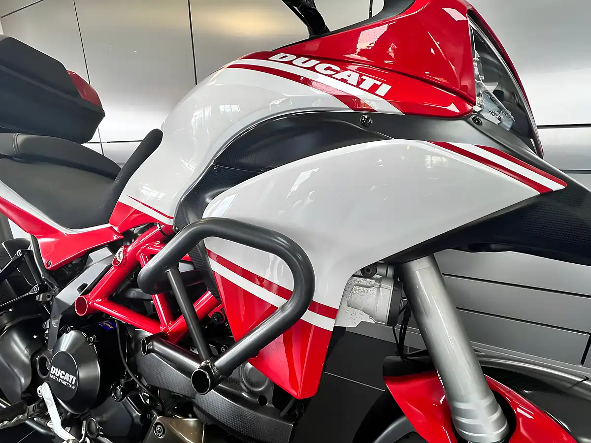 Used 2014 Ducati Multistrada 1200 S Pikes Peak Red - Interior and Exterior details 12