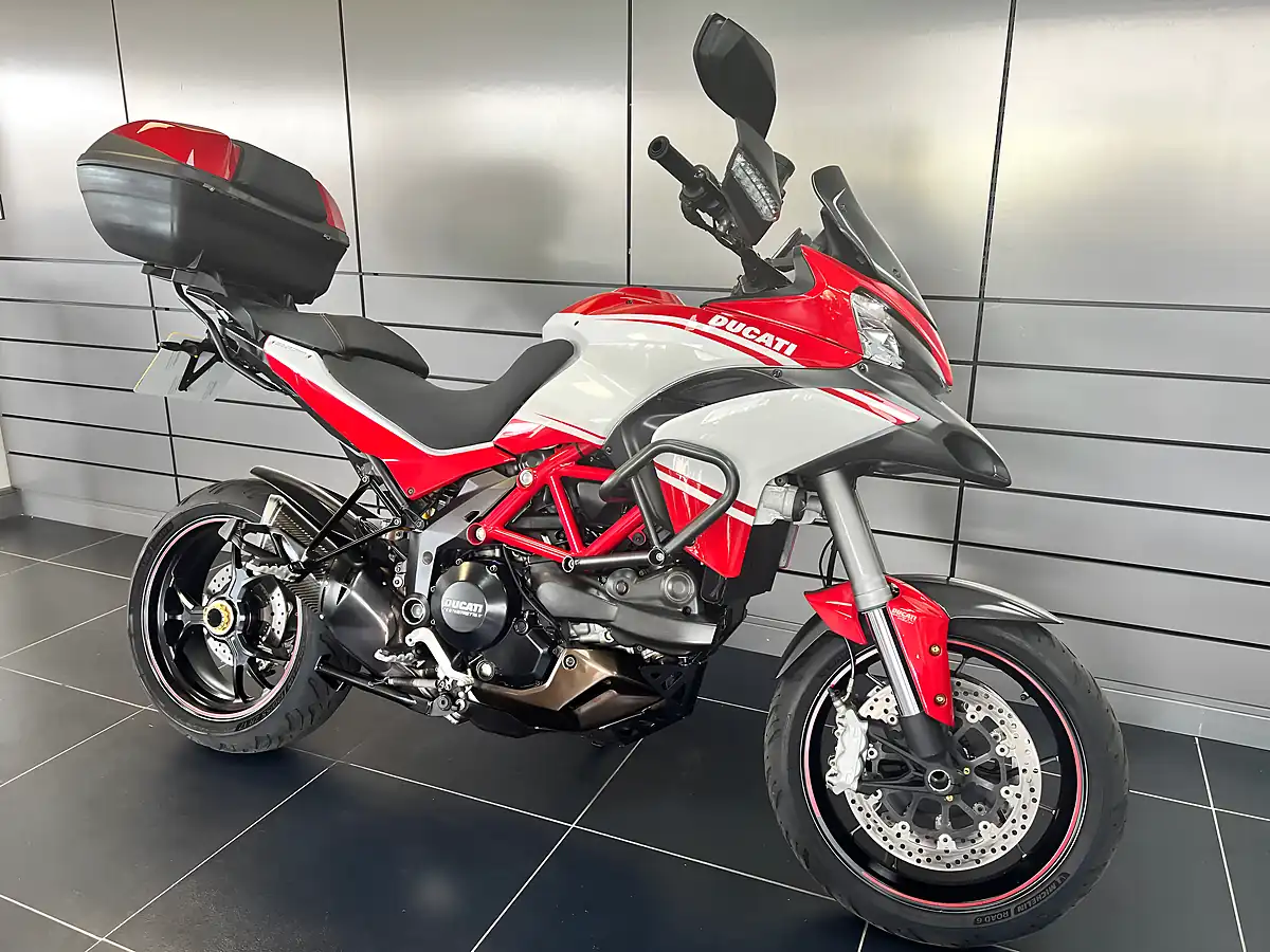 Used 2014 Ducati Multistrada 1200 S Pikes Peak Red - Interior and Exterior details 2