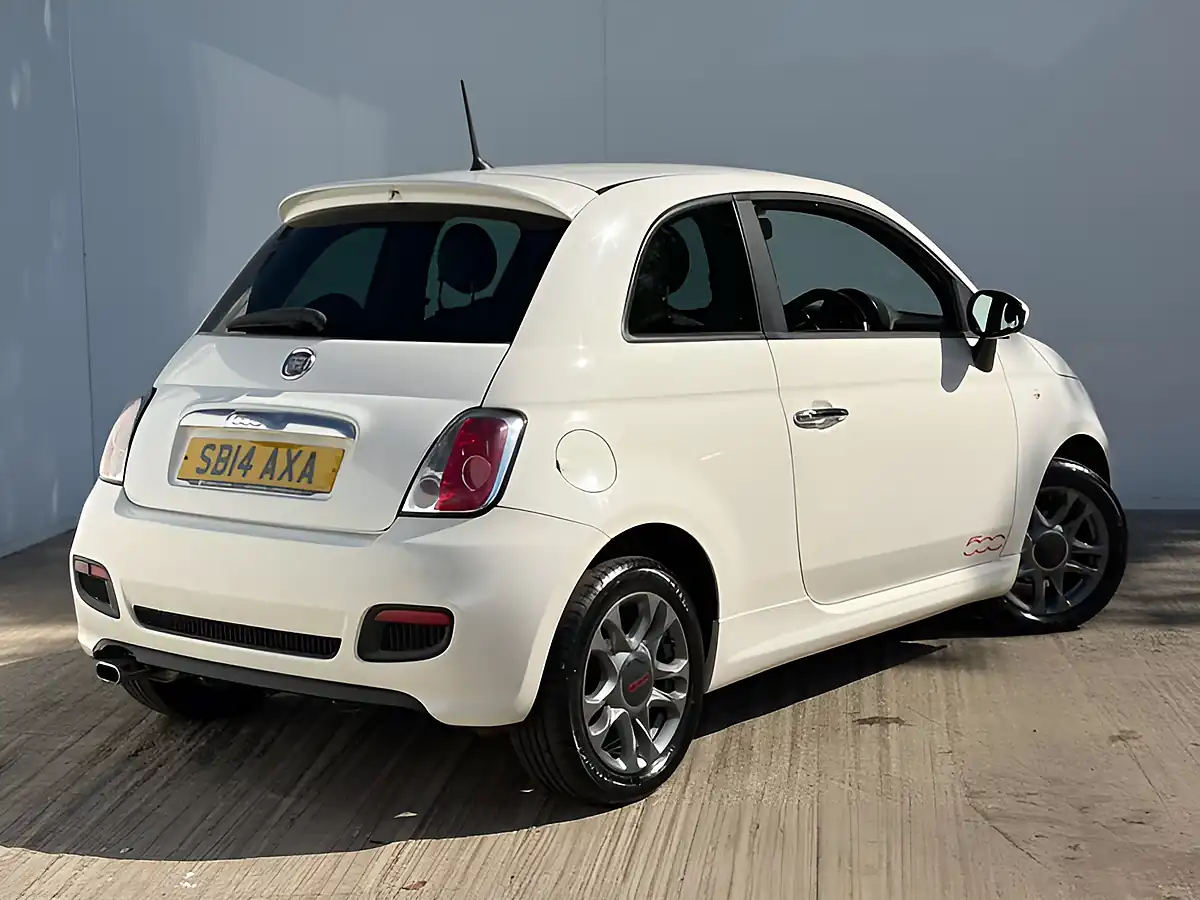 Used 2014 Fiat 500 500 S Bossa Nova White - Interior and Exterior details 12