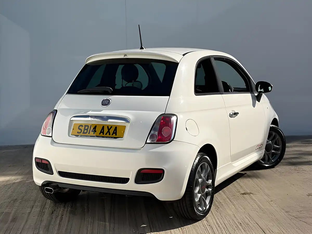 Used 2014 Fiat 500 500 S Bossa Nova White - Interior and Exterior details 15