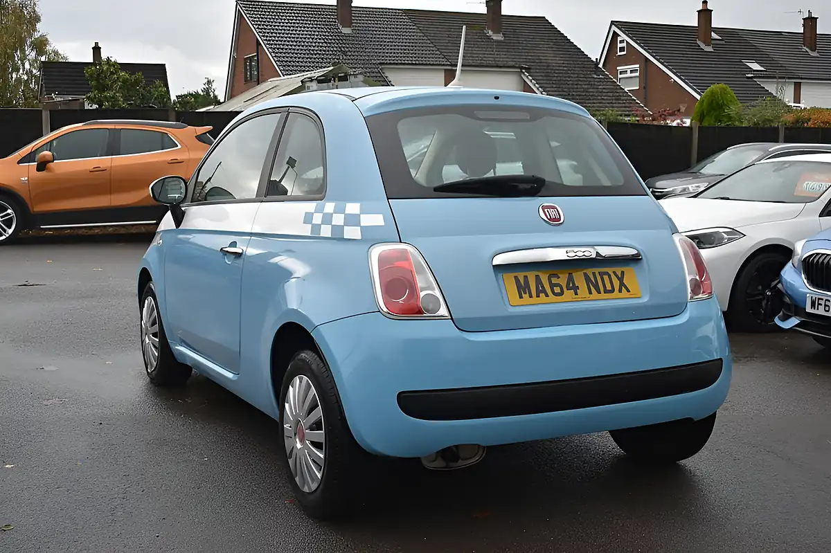 Used 2014 Fiat 500 Colour Therapy Blue - Interior and Exterior details 4