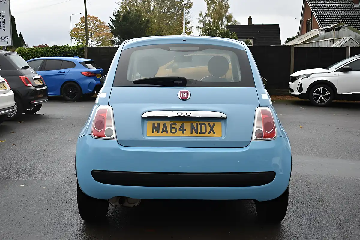 Used 2014 Fiat 500 Colour Therapy Blue - Interior and Exterior details 5