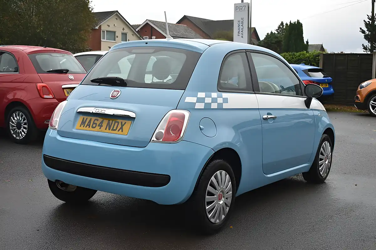 Used 2014 Fiat 500 Colour Therapy Blue - Interior and Exterior details 6