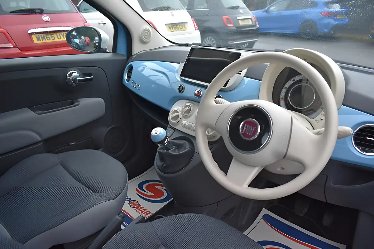 Used 2014 Fiat 500 Colour Therapy Blue - Interior and Exterior details 7