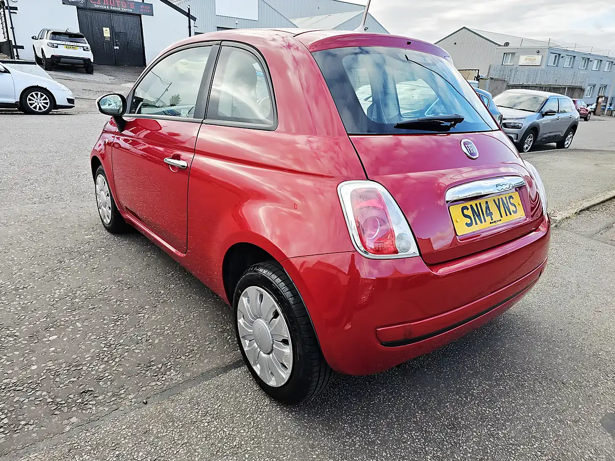 Used 2014 Fiat 500 Colour Therapy Red - Interior and Exterior details 4