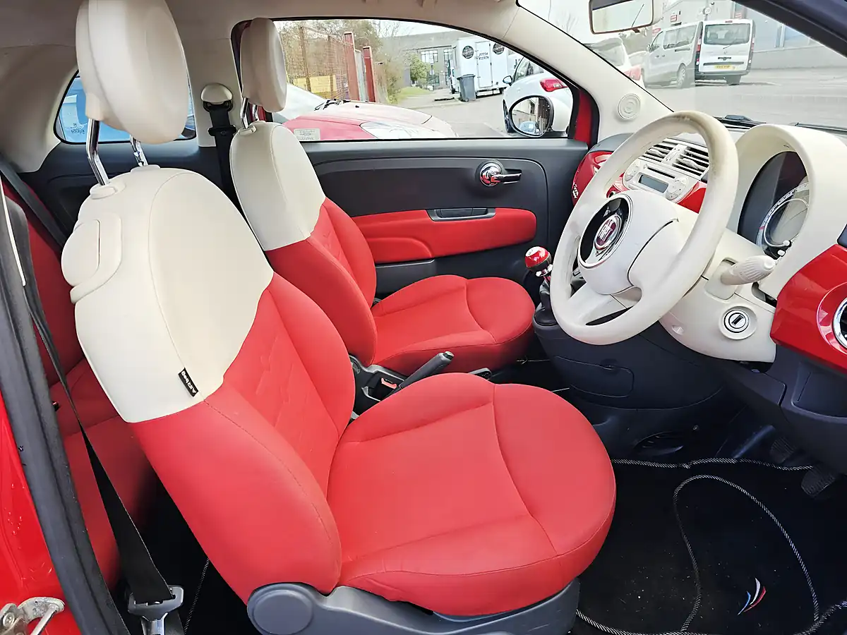 Used 2014 Fiat 500 Colour Therapy Red - Interior and Exterior details 8