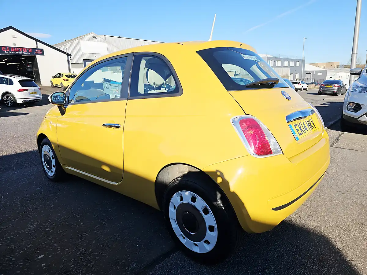 Used 2014 Fiat 500 Colour Therapy Yellow - Interior and Exterior details 3