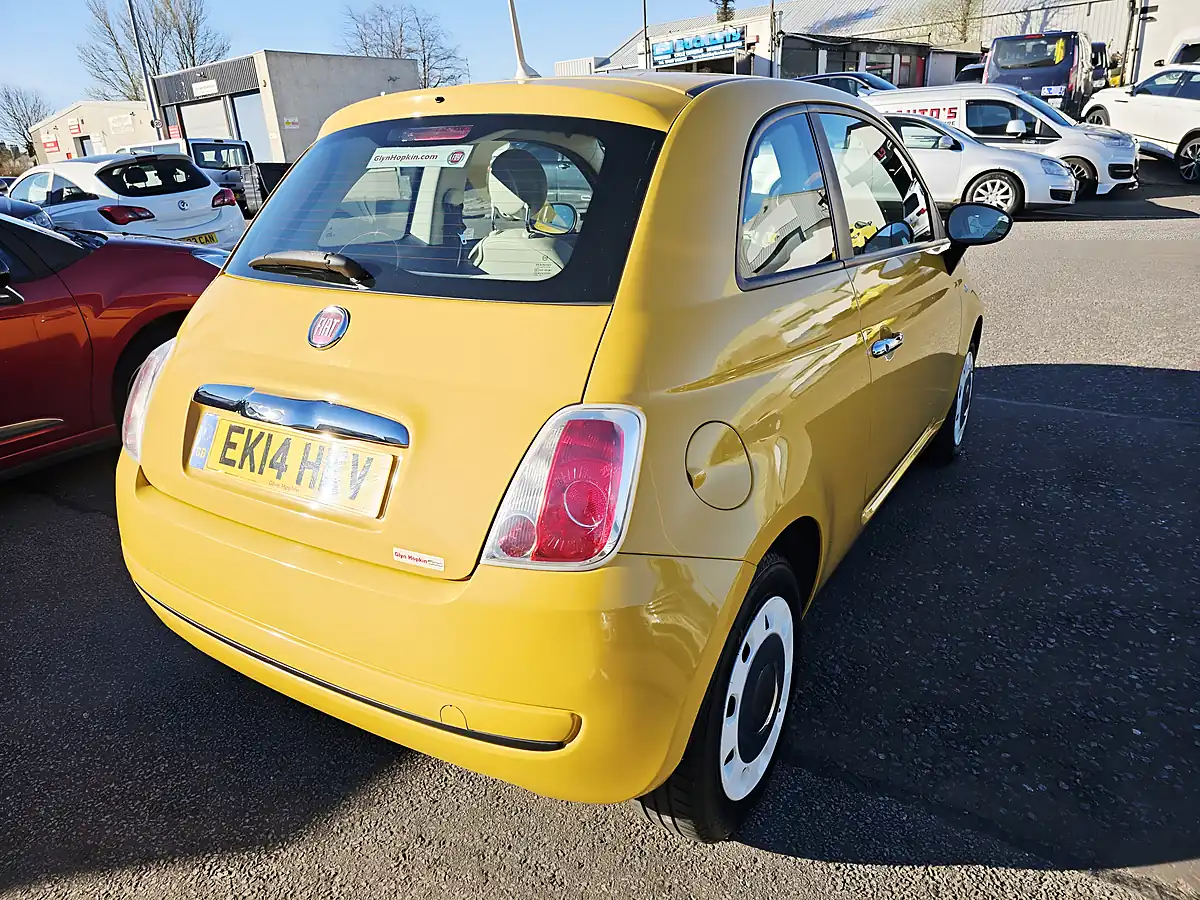 Used 2014 Fiat 500 Colour Therapy Yellow - Interior and Exterior details 5