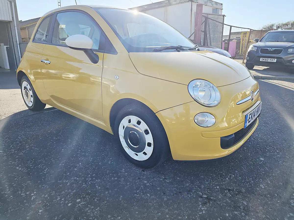 Used 2014 Fiat 500 Colour Therapy Yellow - Interior and Exterior details 6