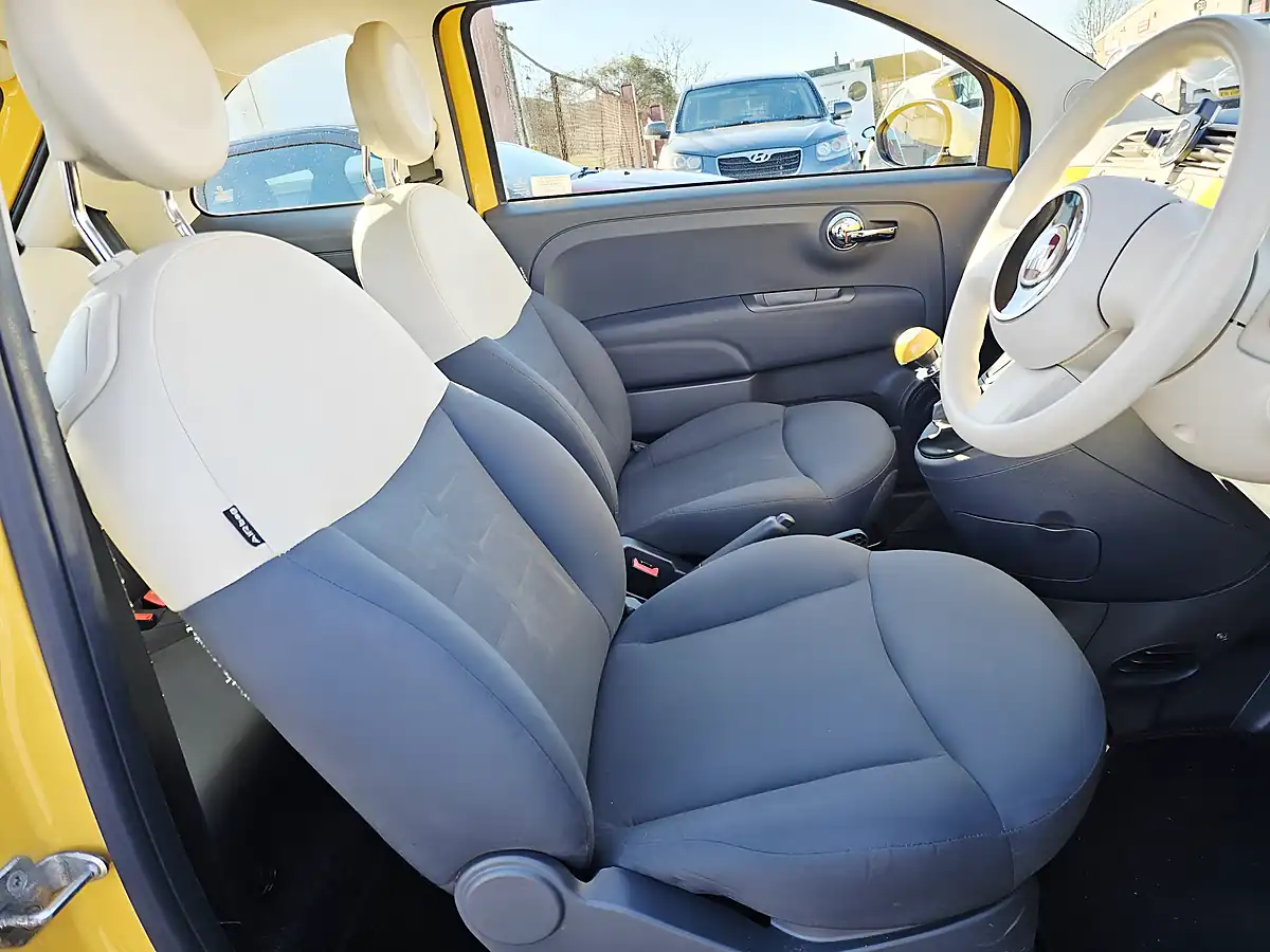 Used 2014 Fiat 500 Colour Therapy Yellow - Interior and Exterior details 9