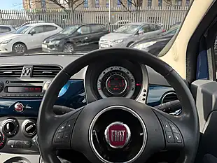 Used 2014 Fiat 500 Lounge Blue - Interior and Exterior details 12