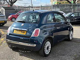 Used 2014 Fiat 500 Lounge Blue - Interior and Exterior details 5