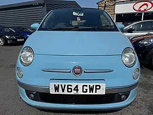 Used 2014 Fiat 500 Lounge Blue - Interior and Exterior details 2