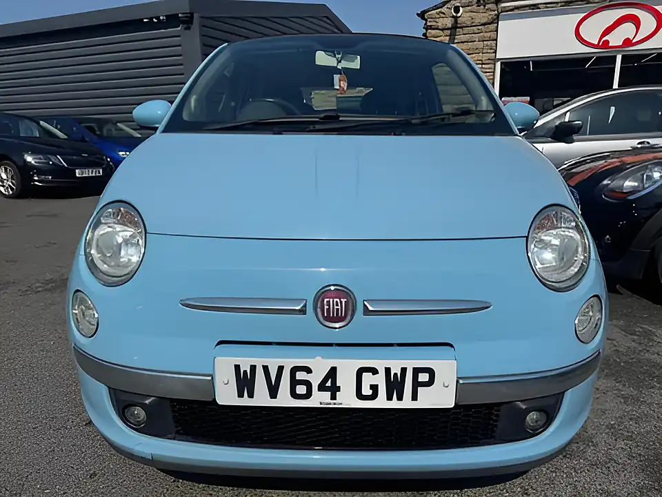 Used 2014 Fiat 500 Lounge Blue - Interior and Exterior details 2