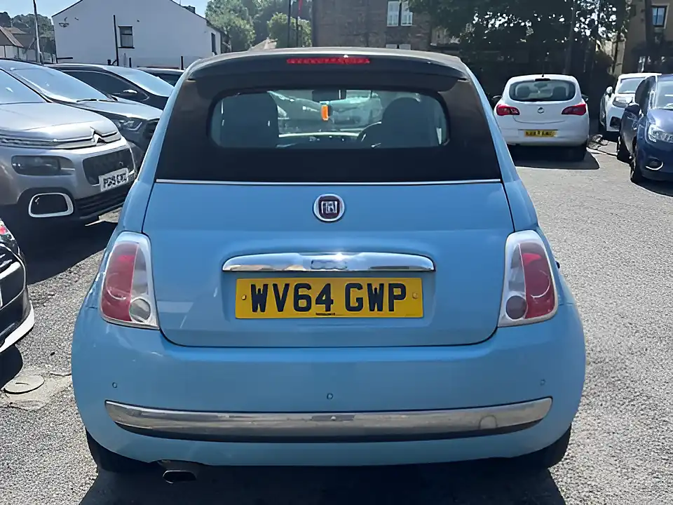 Used 2014 Fiat 500 Lounge Blue - Interior and Exterior details 3