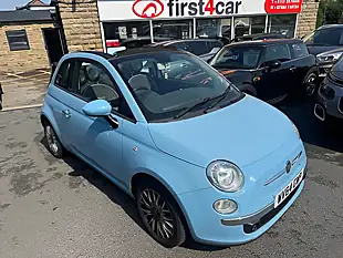 Used 2014 Fiat 500 Lounge Blue - Interior and Exterior details 5