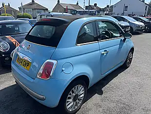 Used 2014 Fiat 500 Lounge Blue - Interior and Exterior details 6