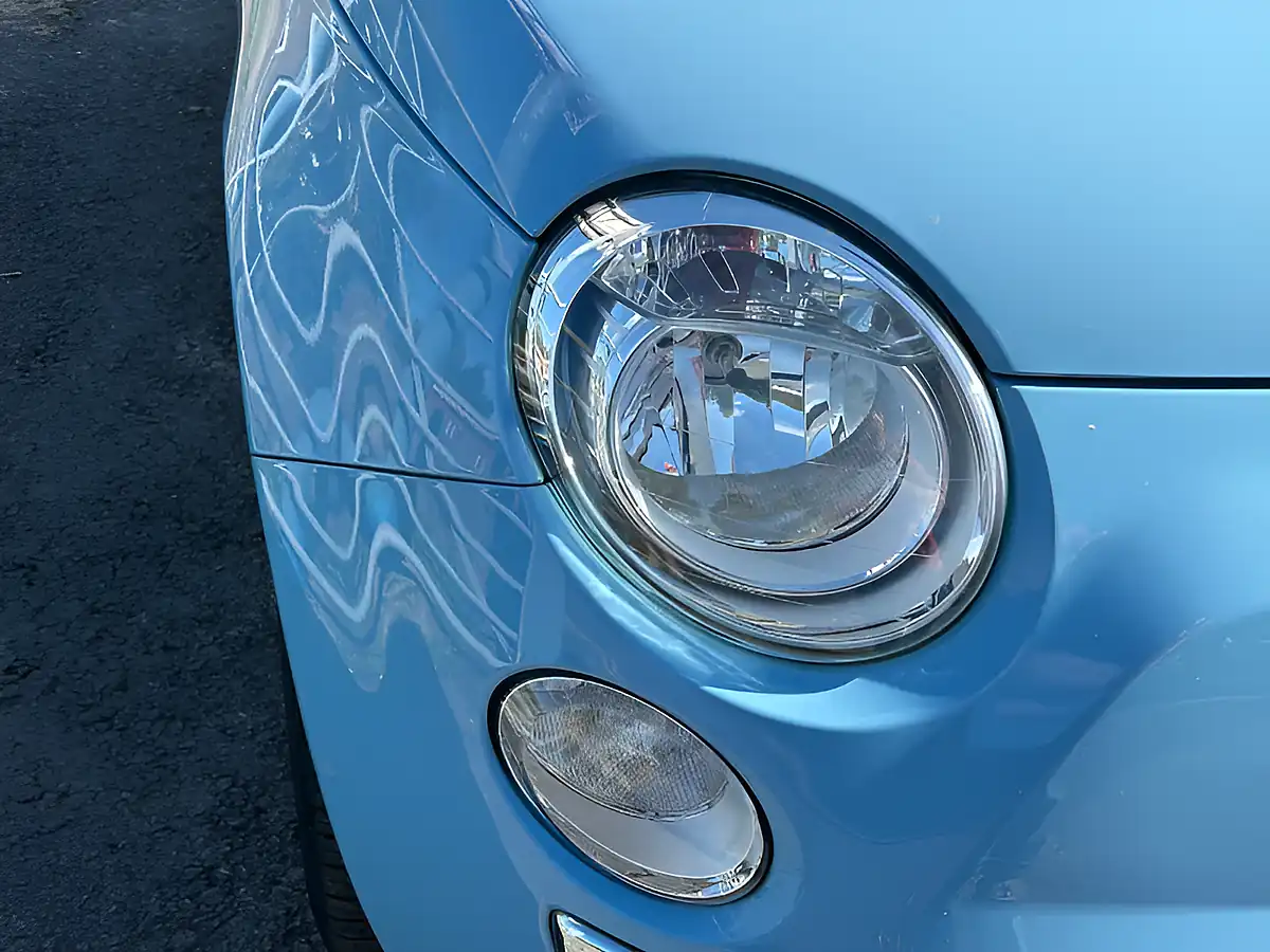 Used 2014 Fiat 500 Lounge Blue - Interior and Exterior details 10