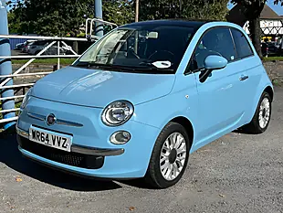 Used 2014 Fiat 500 Lounge Blue - Interior and Exterior details 2