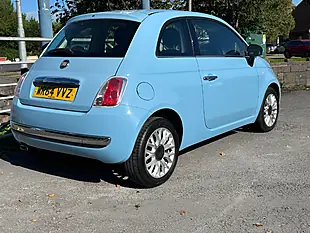 Used 2014 Fiat 500 Lounge Blue - Interior and Exterior details 5