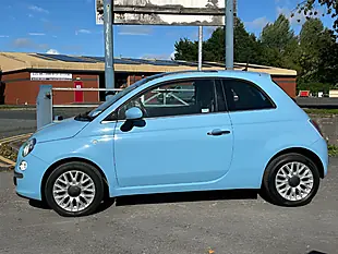 Used 2014 Fiat 500 Lounge Blue - Interior and Exterior details 7