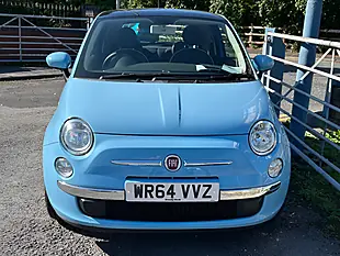 Used 2014 Fiat 500 Lounge Blue - Interior and Exterior details 8