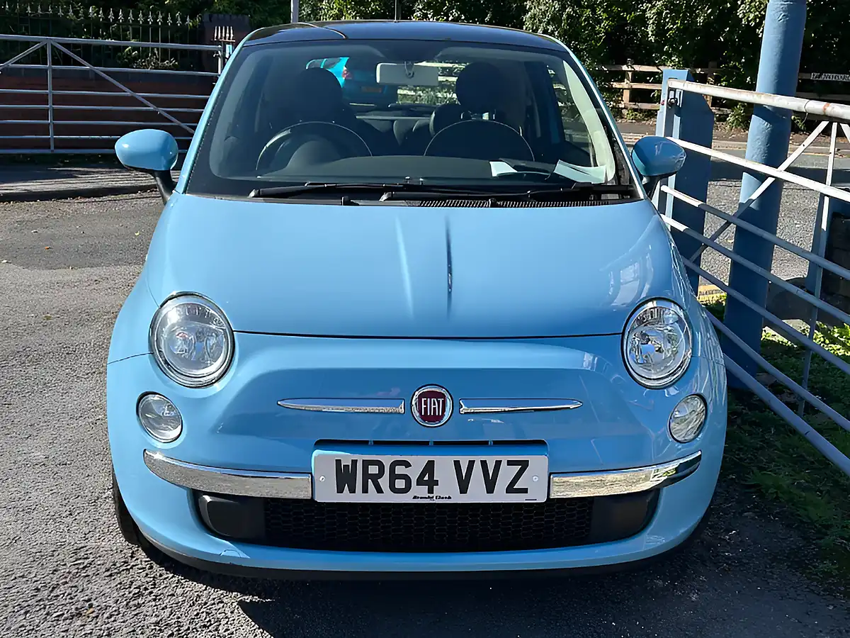 Used 2014 Fiat 500 Lounge Blue - Interior and Exterior details 8