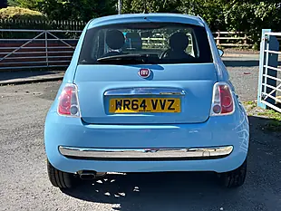 Used 2014 Fiat 500 Lounge Blue - Interior and Exterior details 9