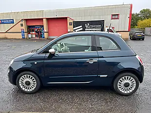 Used 2014 Fiat 500 Lounge Epic Blue - Interior and Exterior details 8