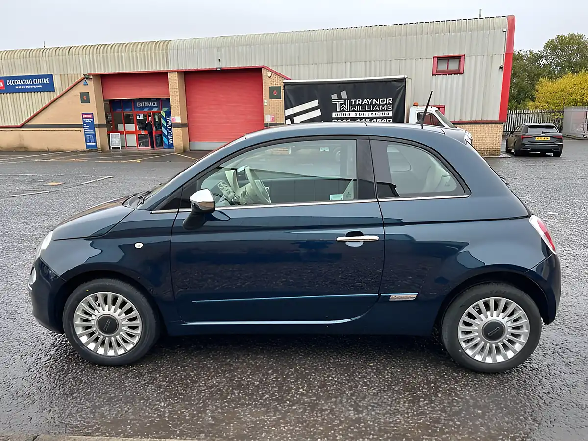Used 2014 Fiat 500 Lounge Epic Blue - Interior and Exterior details 8