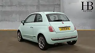 Used 2014 Fiat 500 Lounge Green - Interior and Exterior details 4