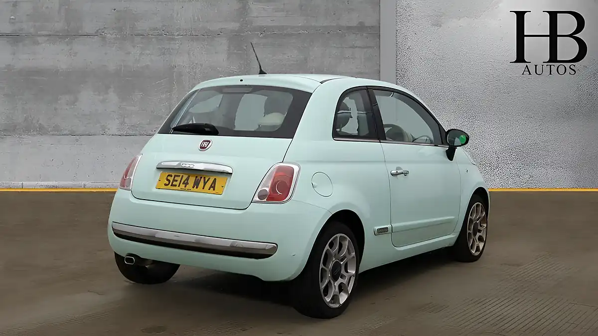 Used 2014 Fiat 500 Lounge Green - Interior and Exterior details 5