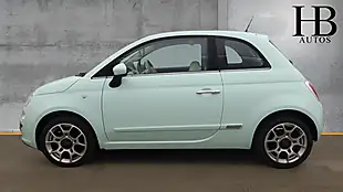 Used 2014 Fiat 500 Lounge Green - Interior and Exterior details 7