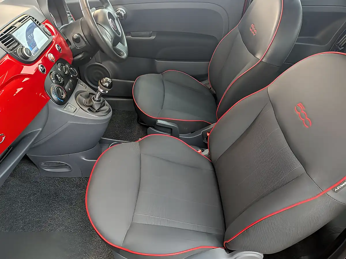 Used 2014 Fiat 500 Lounge Red - Interior and Exterior details 15