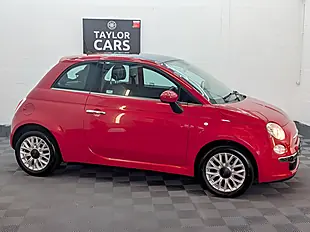 Used 2014 Fiat 500 Lounge Red - Interior and Exterior details 4