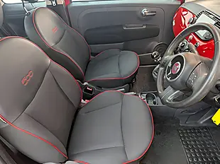 Used 2014 Fiat 500 Lounge Red - Interior and Exterior details 9