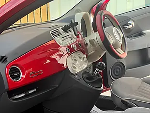 Used 2014 Fiat 500 Lounge Red - Interior and Exterior details 15