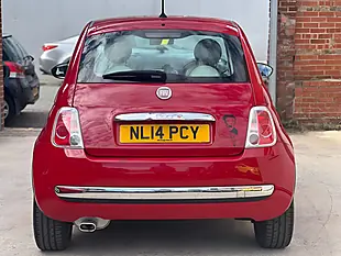 Used 2014 Fiat 500 Lounge Red - Interior and Exterior details 8