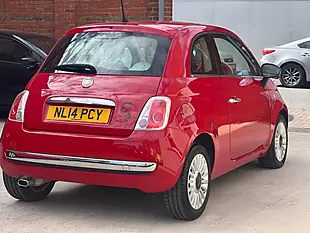 Used 2014 Fiat 500 Lounge Red - Interior and Exterior details 9