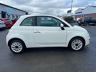 Used 2014 Fiat 500 Lounge White - Interior and Exterior details 4