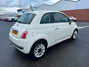 Used 2014 Fiat 500 Lounge White - Interior and Exterior details 5