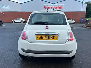 Used 2014 Fiat 500 Lounge White - Interior and Exterior details 6