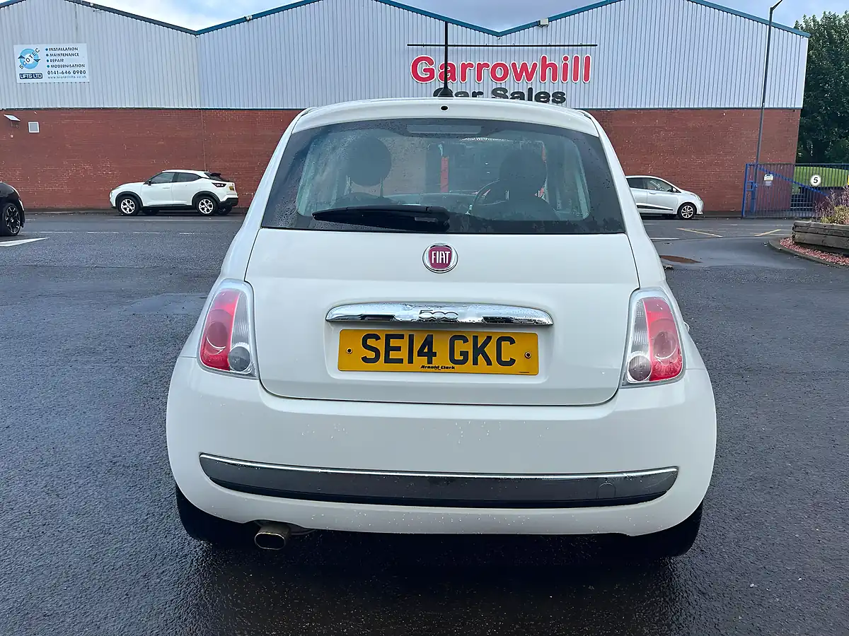 Used 2014 Fiat 500 Lounge White - Interior and Exterior details 6