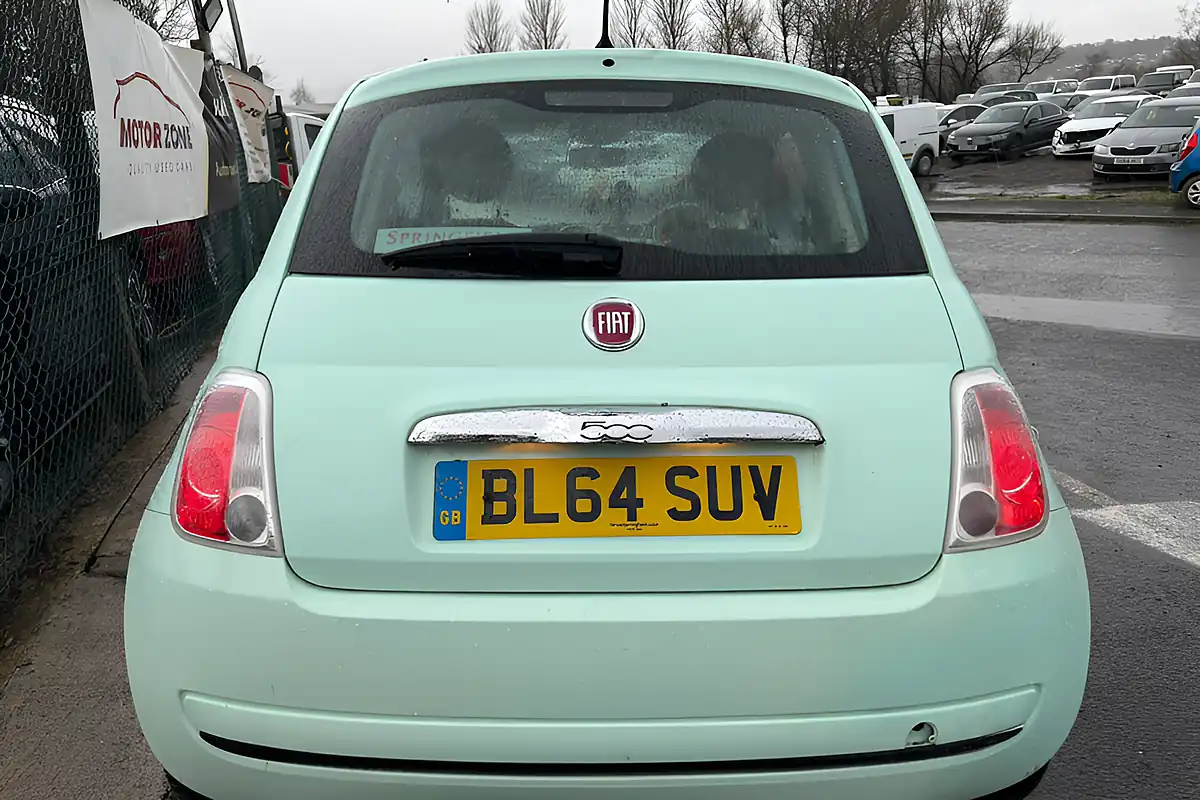 Used 2014 Fiat 500 Pop Green - Interior and Exterior details 13