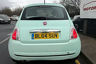Used 2014 Fiat 500 Pop Green - Interior and Exterior details 3
