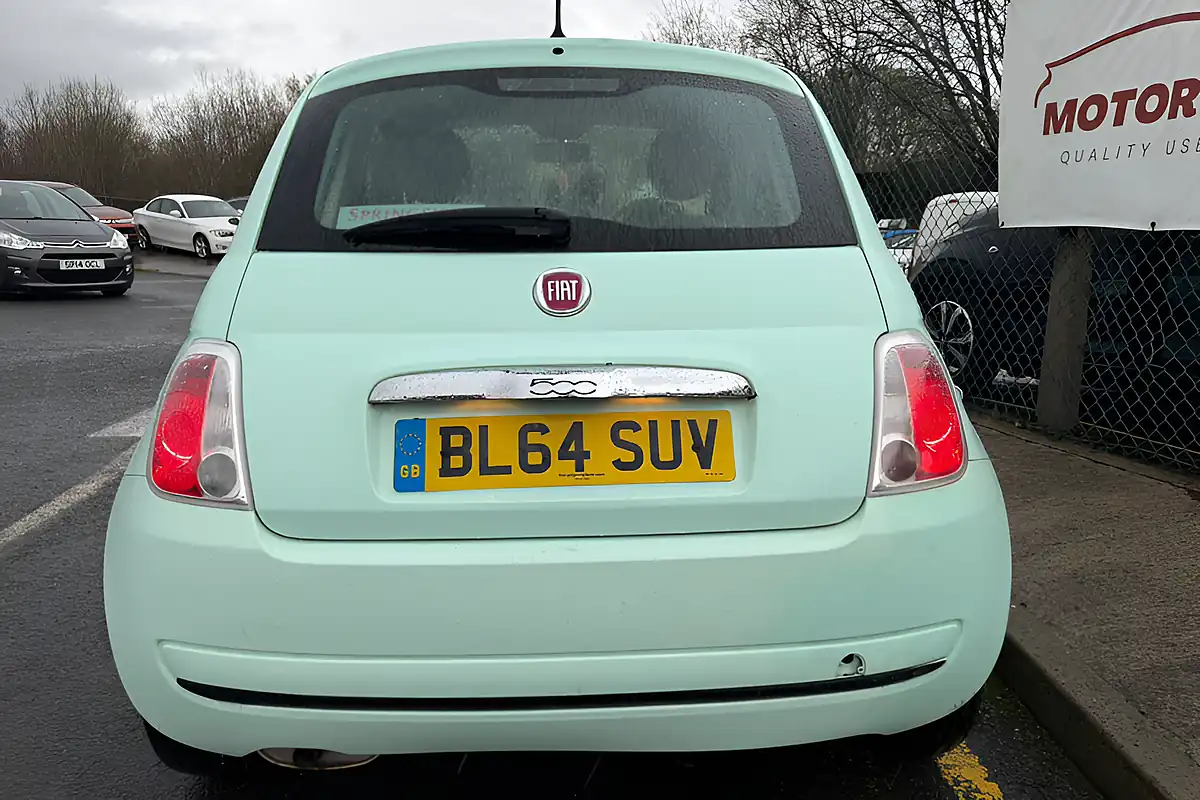 Used 2014 Fiat 500 Pop Green - Interior and Exterior details 3
